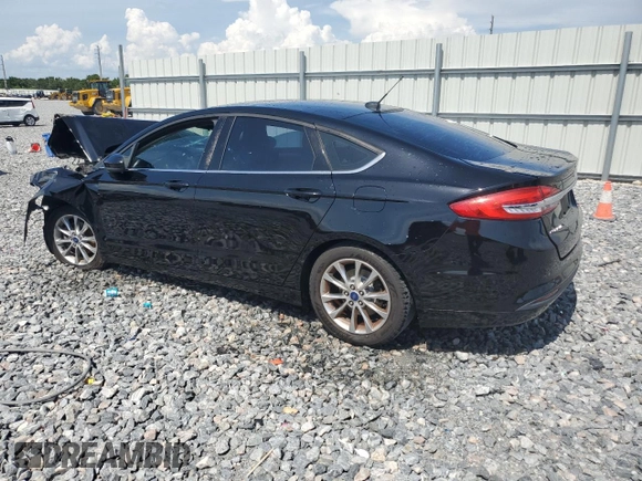 2017 Ford Fusion SE with VIN 3FA6P0HDXHR137932, listed as a Copart auction lot 58956805 with Not provided miles and Salvage title. Bid and sale history available at DreamBid. Image 2.