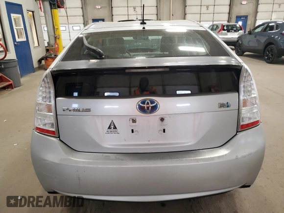 2010 Toyota Prius II with VIN JTDKN3DU1A0144036, listed as a Copart auction lot 54589515 with 178,498 mi miles and Clean Title. Bid and sale history available at carsss.com. Image 6.