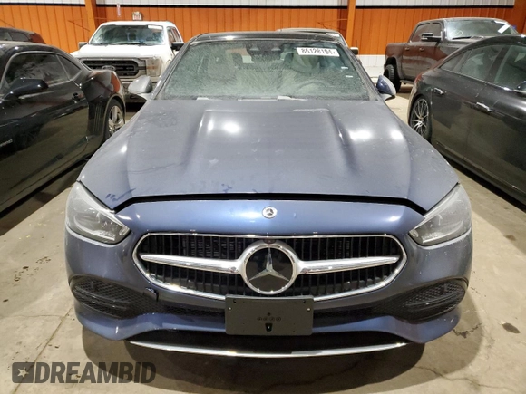 2024 Mercedes-Benz C 300 with VIN W1KAF4HB2RR222618, listed as a Copart auction lot 86128194 with Not Provided miles and Non Repairable. Bid and sale history available at DreamBid. Image 5.