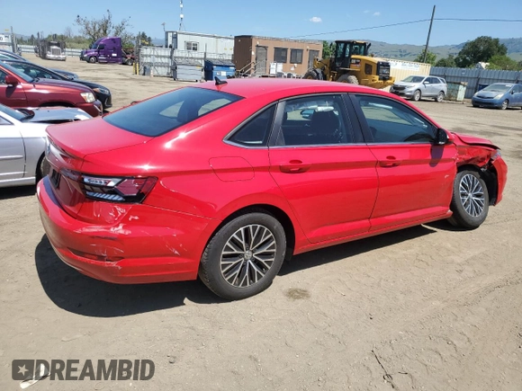 2021 Volkswagen Jetta S with VIN 3VWC57BU1MM002850, listed as a Copart auction lot 55103155 with 19,757 mi miles and Salvage title. Bid and sale history available at DreamBid. Image 3.