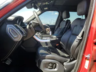 2017 Land Rover Range Rover Sport HSE with VIN SALWR2FV9HA677335, listed as a Copart auction lot 55088705 with 124,453 mi miles and Salvage Title. Bid and sale history available at carsss.com. Image 7.