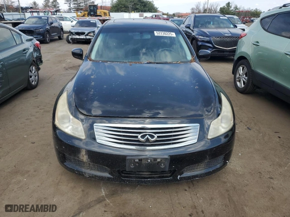 2009 Infiniti G37 Sedan x with VIN JNKCV61F49M355519, listed as a Copart auction lot 52230225 with 0 mi miles and Clean Title. Bid and sale history available at carsss.com. Image 5.