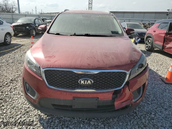 2016 Kia Sorento LX with VIN 5XYPG4A50GG138685, listed as a Copart auction lot 49122575 with 0 mi miles and Clean Title. Bid and sale history available at carsss.com. Image 5.