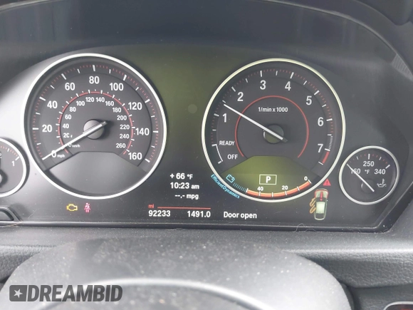 2014 BMW 3 Series GT 335i Gran Turismo xDrive with VIN WBA3X9C52ED152721, listed as a IAAI auction lot 42079523 with 92,233 mi miles and . Bid and sale history available at DreamBid. Image 7.