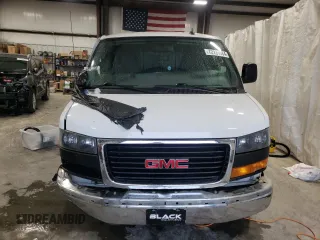 2020 GMC Savana Cargo with VIN 1GTW7AFG1L1220424, listed as a Copart auction lot 43841725 with 79,099 mi miles and Salvage Title. Bid and sale history available at carsss.com. Image 5.