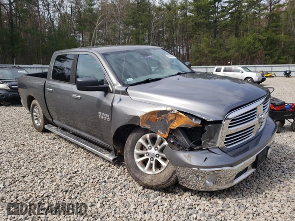 2013 Ram 1500 SLT with VIN 1C6RR7LG7DS616780, listed as a Copart auction lot 53658045 with 177,524 mi miles and Salvage title. Bid and sale history available at DreamBid. Image 4.