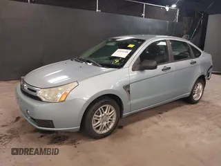 2008 Ford Focus SE with VIN 1FAHP35N98W276325, listed as a IAAI auction lot 42010348 with 47,278 mi miles. Bid and sale history available at carsss.com. Image 2.