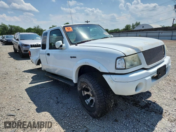 2003 Ford Ranger XL Fleet with VIN 1FTYR44V03TA22296, listed as a Copart auction lot 62368375 with 127,281 mi miles and Salvage title. Bid and sale history available at DreamBid. Image 4.