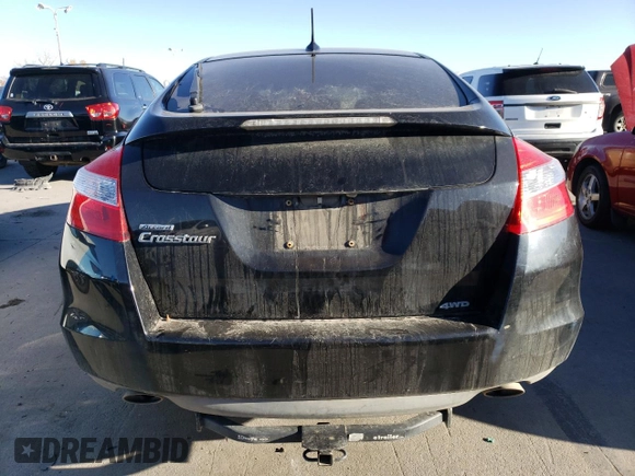 2010 Honda Accord Crosstour EX-L with VIN 5J6TF2H51AL012434, listed as a Copart auction lot 80922774 with 160,645 mi miles and Clean Title. Bid and sale history available at carsss.com. Image 6.