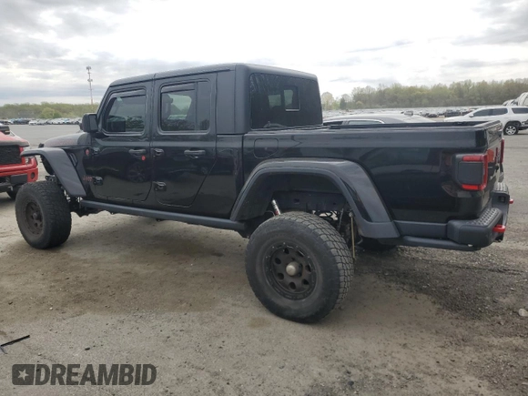 2020 Jeep Gladiator Rubicon z VIN 1C6JJTBG0LL163075, wystawiony jako Copart lot #53682075 z przebiegiem 67 083 mil mil oraz Szkoda całkowita • Salvage title. Historia ofert i sprzedaży dostępna na DreamBid. Obrazek 2.