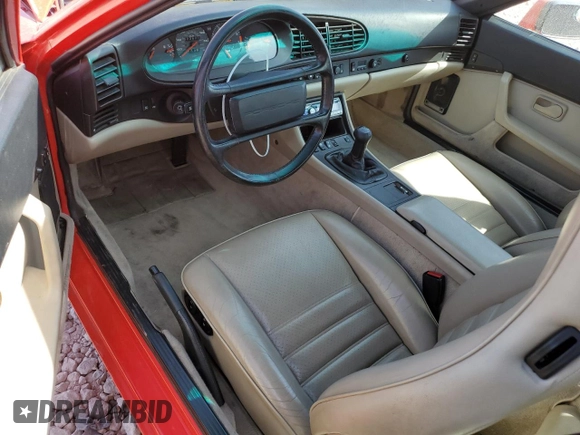 1986 Porsche 944 z VIN WP0AA0954GN154787, wystawiony jako Copart lot #47305065 z przebiegiem 73 671 mil mil oraz Szkoda całkowita • Salvage title. Historia ofert i sprzedaży dostępna na DreamBid. Obrazek 8.