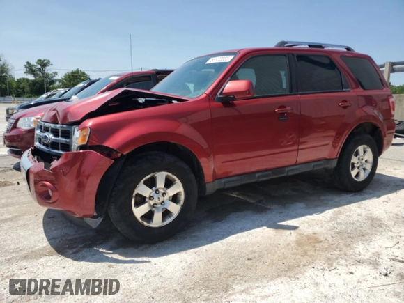 2012 Ford Escape Limited с VIN 1FMCU9EG4CKB29567, выставлен на аукционе Copart как лот 58632005 с пробегом 169 051 миль миль и Списание • Salvage title. История ставок и продаж доступна на DreamBid. Изображение 1.