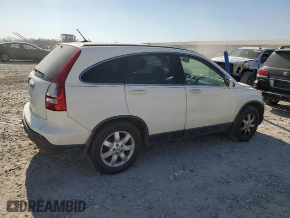 2007 Honda CR-V EX-L with VIN JHLRE48747C008258, listed as a Copart auction lot 48638665 with 337,979 mi miles and Clean Title. Bid and sale history available at carsss.com. Image 3.