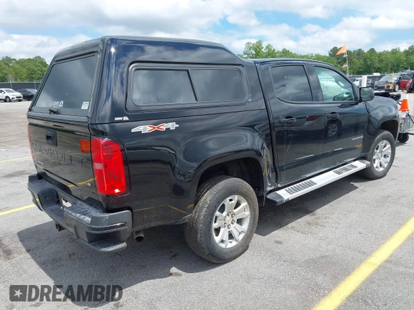 2022 Chevrolet Colorado 4WD LT с VIN 1GCGTCEN3N1325559, выставлен на аукционе IAAI как лот 42355177 с пробегом 27 073 миль миль и . История ставок и продаж доступна на DreamBid. Изображение 4.