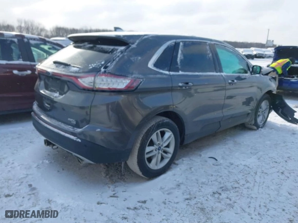 2016 Ford Edge SEL with VIN 2FMPK3J84GBC35746, listed as a IAAI auction lot 41625395 with 120,895 mi miles. Bid and sale history available at carsss.com. Image 4.