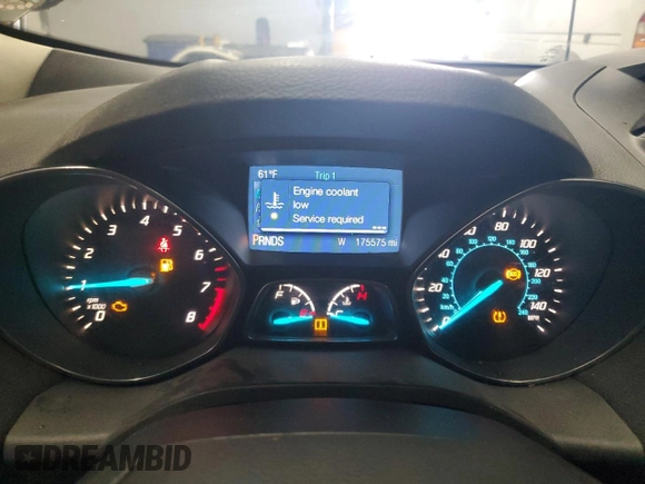2014 Ford Escape SE with VIN 1FMCU0GX1EUB56869, listed as a Copart auction lot 55886845 with 175,575 mi miles and Clean Title. Bid and sale history available at DreamBid. Image 9.