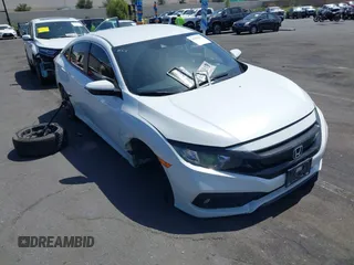 2021 Honda Civic Sport with VIN 2HGFC2F84MH513149, listed as a IAAI auction lot 41950137 with 63,085 mi miles and . Bid and sale history available at DreamBid. Image 1.