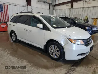 2014 Honda Odyssey EX-L with VIN 5FNRL5H60EB063614, listed as a Copart auction lot 59104265 with 212,665 mi miles and Non repairable. Bid and sale history available at DreamBid. Image 4.