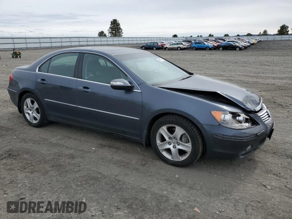 2007 Acura RL Technology with VIN JH4KB16637C003907, listed as a Copart auction lot 48901375 with 250,312 mi miles and Salvage title. Bid and sale history available at DreamBid. Image 4.