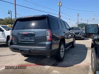 2020 GMC Yukon SLT with VIN 1GKS1BKC0LR181761, listed as a Copart auction lot 89182775 with 55,220 mi miles and Salvage Title. Bid and sale history available at DreamBid. Image 4.