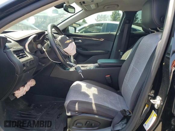 2018 Chevrolet Impala LT with VIN 2G1105S38J9103918, listed as a Copart auction lot 54575825 with 46,989 mi miles and Salvage Title. Bid and sale history available at DreamBid. Image 7.