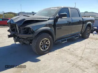 2015 Ram 1500 Rebel z VIN 1C6RR7YG8FS736549, wystawiony jako Copart lot #73175534 z przebiegiem 145 024 mil mil oraz Czysty tytuł • Clean title. Historia ofert i sprzedaży dostępna na DreamBid. Obrazek 1.