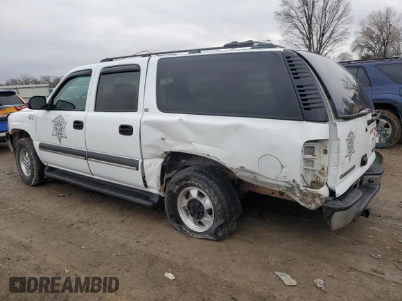 2002 Chevrolet Suburban LT with VIN 3GNFK16Z62G312068, listed as a Copart auction lot 43235345 with 116,149 mi miles and Salvage Title. Bid and sale history available at carsss.com. Image 2.