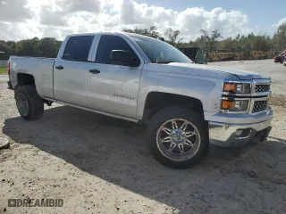 2014 Chevrolet Silverado 1500 LT with VIN 3GCUKREH0EG189721, listed as a Copart auction lot 78586764 with 292,284 mi miles and Salvage Title. Bid and sale history available at carsss.com. Image 4.