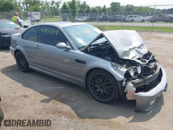 2003 BMW 3 Series M3 with VIN WBSBL93493JR22955, listed as a IAAI auction lot 42457249 with 210,792 mi miles and . Bid and sale history available at DreamBid. Image 1.