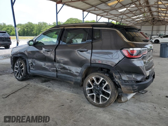 2018 Jeep Compass Limited with VIN 3C4NJDCB0JT399987, listed as a Copart auction lot 59104685 with 71,673 mi miles and Salvage title. Bid and sale history available at DreamBid. Image 2.