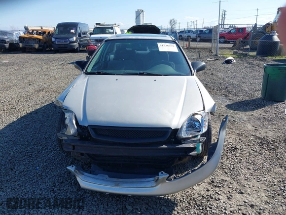 1999 Honda Civic EX with VIN 1HGEJ8242XL025414, listed as a IAAI auction lot 41736378 with 206,342 mi miles. Bid and sale history available at carsss.com. Image 12.