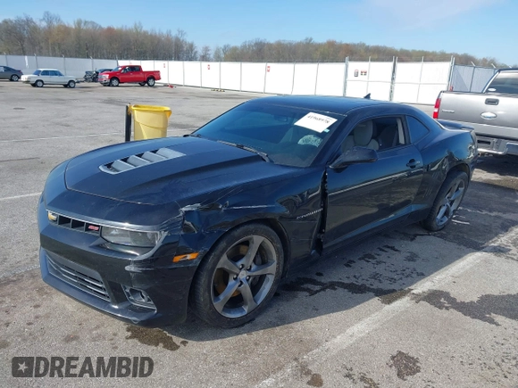 2014 Chevrolet Camaro SS with VIN 2G1FJ1EJ8E9305427, listed as a IAAI auction lot 41968978 with 157,577 mi miles. Bid and sale history available at carsss.com. Image 18.