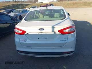 2013 Ford Fusion SE Hybrid with VIN 3FA6P0LU9DR375403, listed as a IAAI auction lot 40995125 with 132,583 mi miles. Bid and sale history available at carsss.com. Image 16.