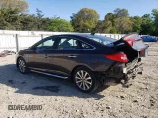 2017 Hyundai Sonata Sport with VIN 5NPE34AF7HH453456, listed as a Copart auction lot 54881225 with 102,590 mi miles and Salvage Title. Bid and sale history available at DreamBid. Image 2.