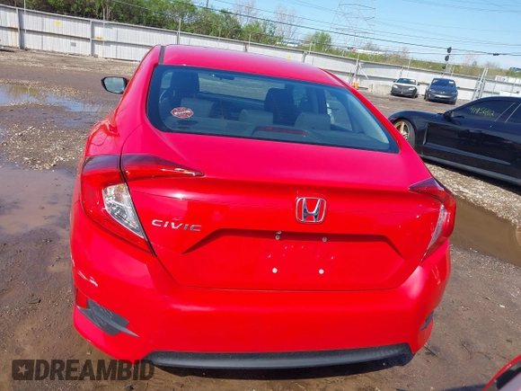 2016 Honda Civic Sedan LX with VIN 2HGFC2F52GH532423, listed as a IAAI auction lot 41964003 with 149,807 mi miles. Bid and sale history available at carsss.com. Image 16.