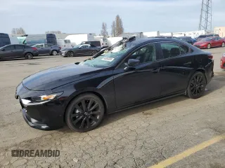 2024 Mazda 3 S Select Sport with VIN 3MZBPABM8RM423314, listed as a Copart auction lot 44885305 with 3,561 mi miles and Non Repairable. Bid and sale history available at DreamBid. Image 1.