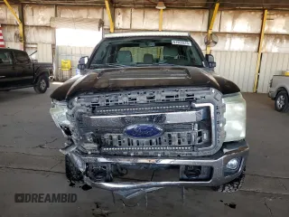2016 Ford F-250 Lariat with VIN 1FT7W2BT7GEA40606, listed as a Copart auction lot 61953315 with 163,640 mi miles and Salvage title. Bid and sale history available at DreamBid. Image 5.