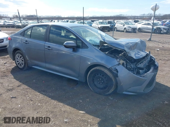 2020 Toyota Corolla LE with VIN JTDEPRAEXLJ026488, listed as a IAAI auction lot 41678973 with 136,982 mi miles and . Bid and sale history available at DreamBid. Image 1.
