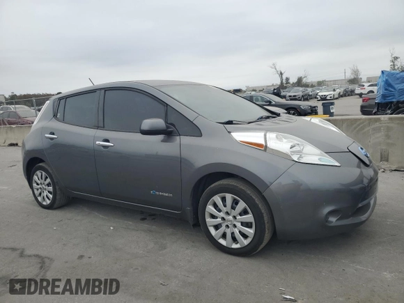 2017 Nissan LEAF SL with VIN 1N4BZ0CP2HC300680, listed as a Copart auction lot 83835754 with 206,106 mi miles and Clean Title. Bid and sale history available at carsss.com. Image 4.