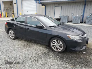 2017 Acura ILX Premium with VIN 19UDE2F75HA016060, listed as a Copart auction lot 56150435 with 81,495 mi miles and Salvage title. Bid and sale history available at DreamBid. Image 4.