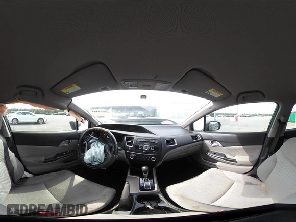 2015 Honda Civic LX with VIN 19XFB2F53FE043427, listed as a IAAI auction lot 42085488 with Not Provided miles and . Bid and sale history available at DreamBid. Image 18.