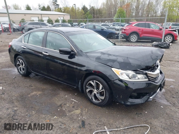 2017 Honda Accord LX with VIN 1HGCR2F3XHA013166, listed as a IAAI auction lot 41929001 with 193,951 mi miles. Bid and sale history available at carsss.com. Image 1.