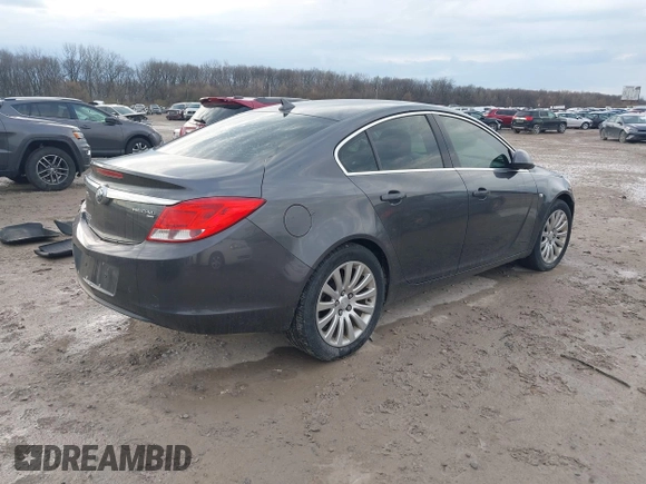 2011 Buick Regal CXL RL2 with VIN W04GP5EC8B1081461, listed as a IAAI auction lot 41904432 with 161,947 mi miles. Bid and sale history available at carsss.com. Image 4.