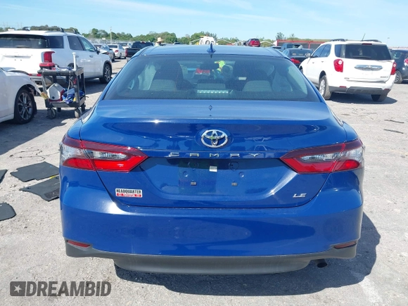 2024 Toyota Camry LE with VIN 4T1R11AK0RU239589, listed as a IAAI auction lot 41744956 with 5,723 mi miles. Bid and sale history available at carsss.com. Image 16.