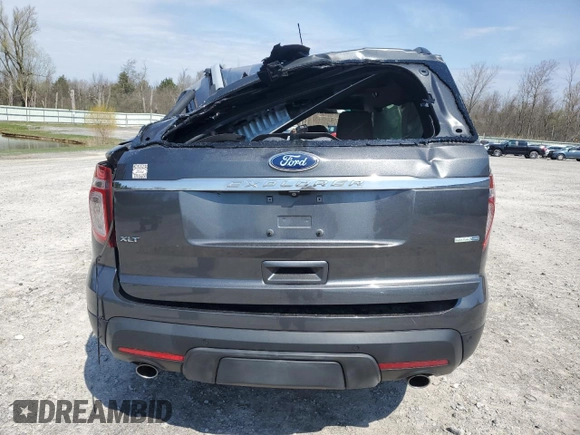 2015 Ford Explorer XLT with VIN 1FM5K8D8XFGB94319, listed as a Copart auction lot 54321245 with Not Provided miles and Non Repairable. Bid and sale history available at carsss.com. Image 6.