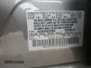 2016 Nissan Sentra SV with VIN 3N1AB7AP4GY268846, listed as a Copart auction lot 52778745 with 70,486 mi miles and Salvage Title. Bid and sale history available at DreamBid. Image 13.