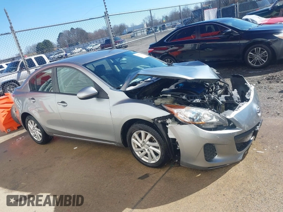 2012 Mazda Mazda3 i Touring with VIN JM1BL1V72C1579695, listed as a IAAI auction lot 41581364 with 126,535 mi miles. Bid and sale history available at carsss.com. Image 13.