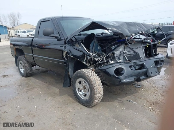 2001 Dodge Ram 1500 with VIN 1B7HF16Z31S144662, listed as a IAAI auction lot 41930146 with 104,146 mi miles. Bid and sale history available at carsss.com. Image 1.