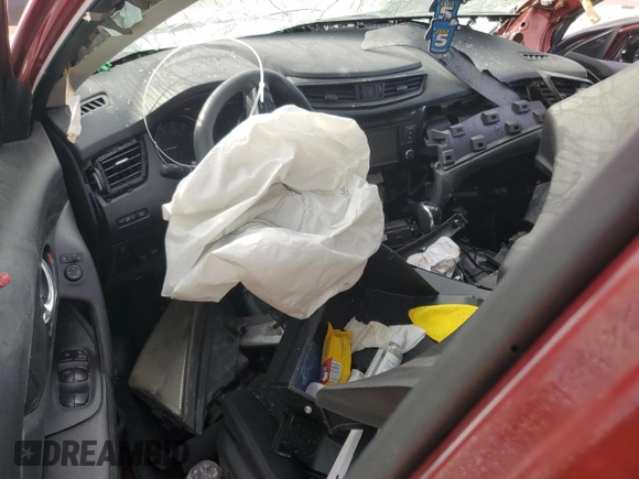 2018 Nissan Rogue SV with VIN 5N1AT2MT3JC735109, listed as a Copart auction lot 47448065 with Not Provided miles and Salvage Title. Bid and sale history available at carsss.com. Image 8.