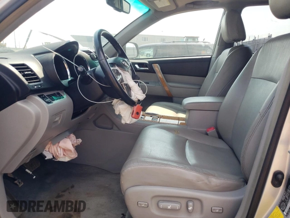 2008 Toyota Highlander Hybrid Limited with VIN JTEEW44A782010664, listed as a Copart auction lot 59727123 with 333,233 mi miles and Salvage Title. Bid and sale history available at carsss.com. Image 7.